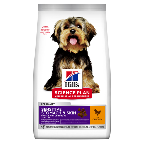 SP Canine Adult S&M Sensitive Stomach & Skin šunų ėdalas su vištiena
