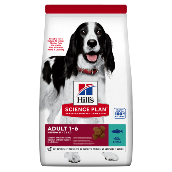 SP Canine Adult Medium Tuna & Rice šunų ėdalas su tunu