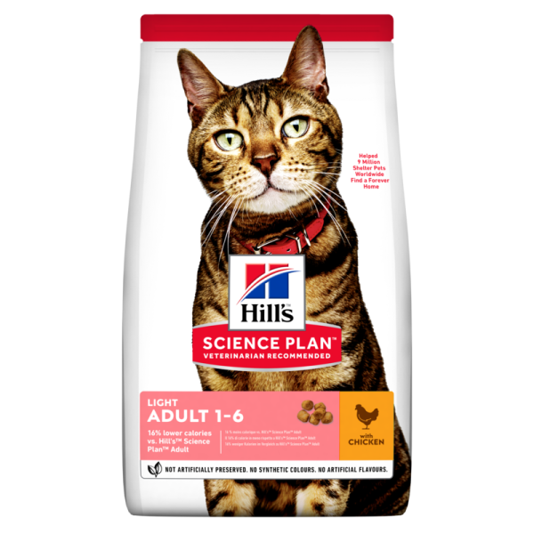 SP Feline Adult Light Chicken sausas kačių ėdalas su vištiena