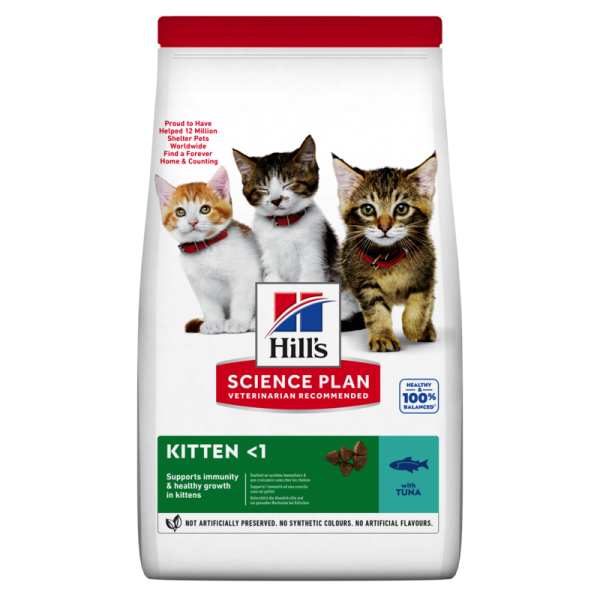 SP Kitten Tuna sausas kačiukų ėdalas su tunu